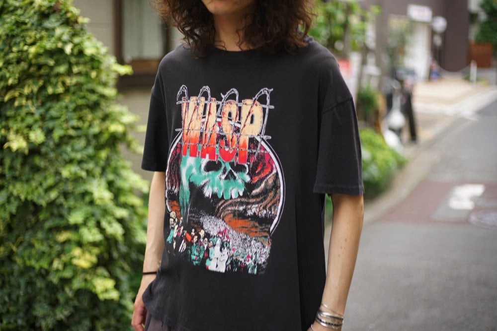 WASP [WASP] Vintage Tour T-shirt [1989s] Vintage 89 & Headless N