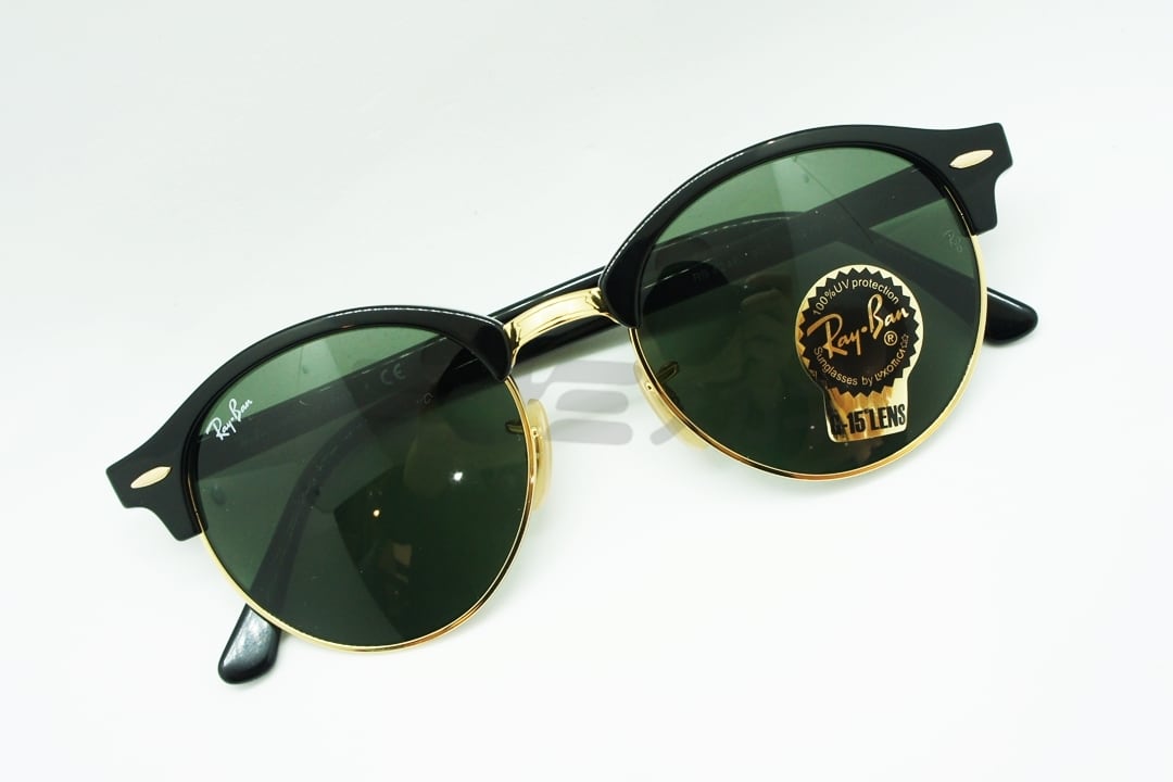 仲里依紗さん着用】Ray-Ban サングラス RB4246 901 51サイズ CLUBROUND