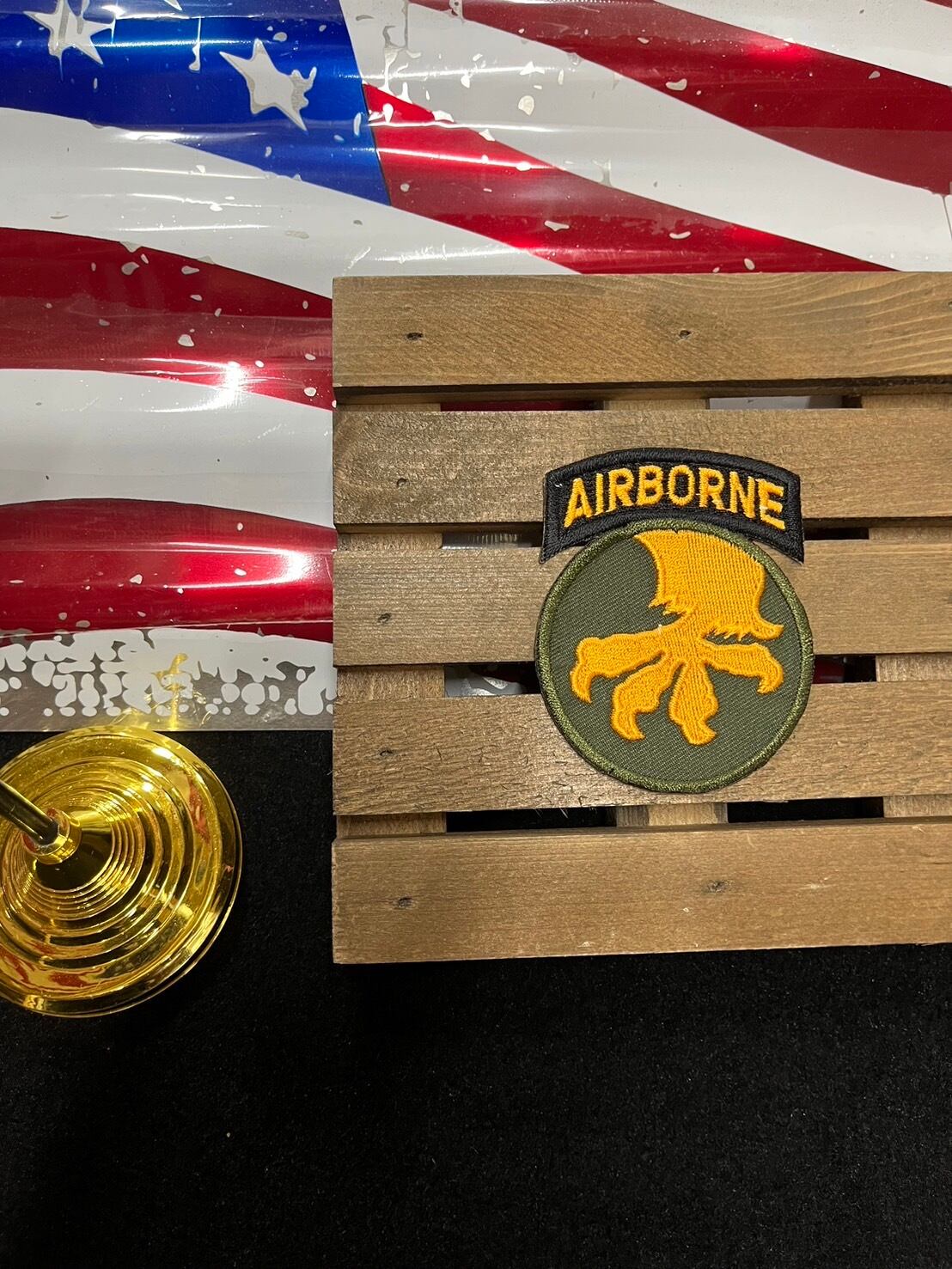 第17空挺師団(アメリカ陸軍) 17th Airborne Division アイロンパッチ