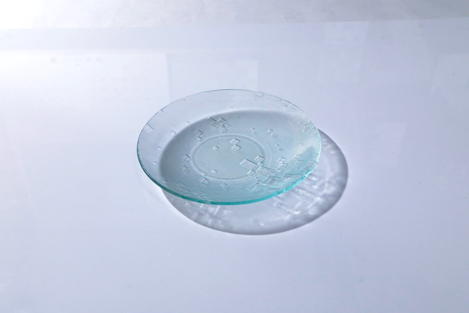 昭和型ガラス「古都」 皿 円形 小(Φ120mm)