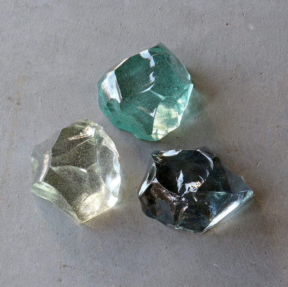 廃ガラスオブジェ 氷塊（ナトリウム灯） | Studio ReLight 公式