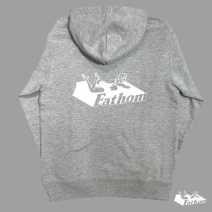 fm souvenir HOODIE GREY