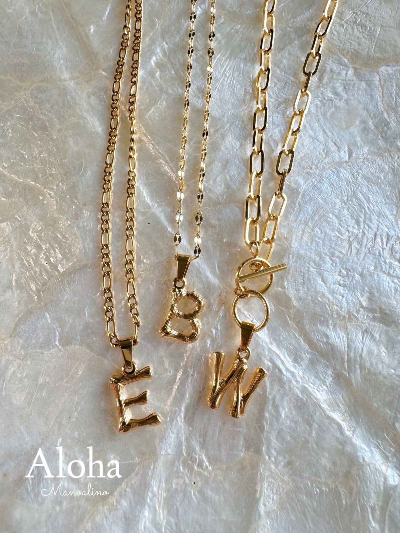 Initial necklace(イニシャルネックレス)