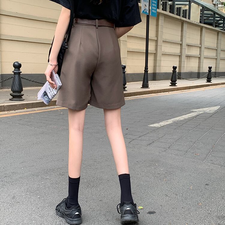 パンツ レディース ハーフパンツ ワイドパンツ ショート