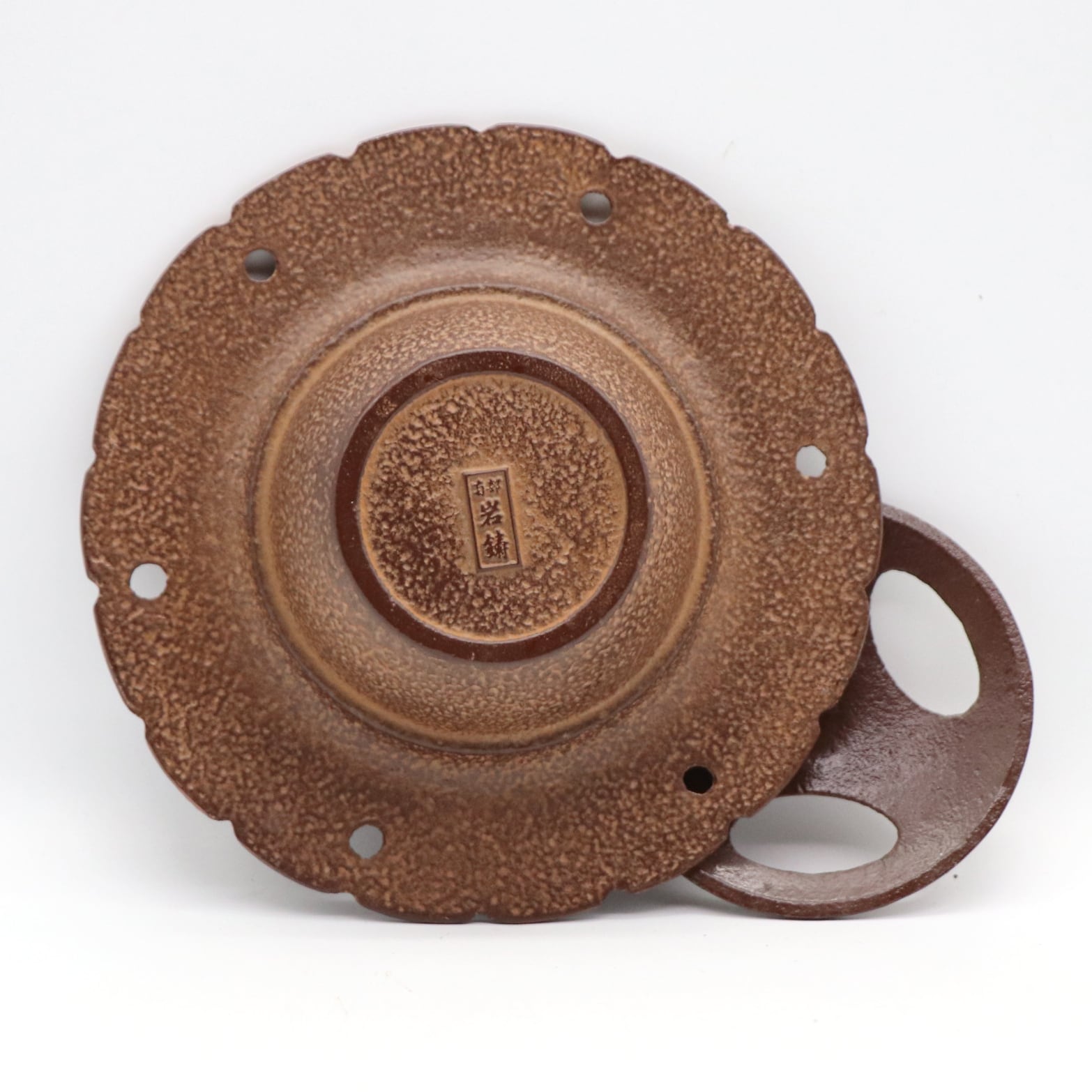 南部鉄器・岩鋳・灰皿セット・No.221025-30・梱包サイズ80