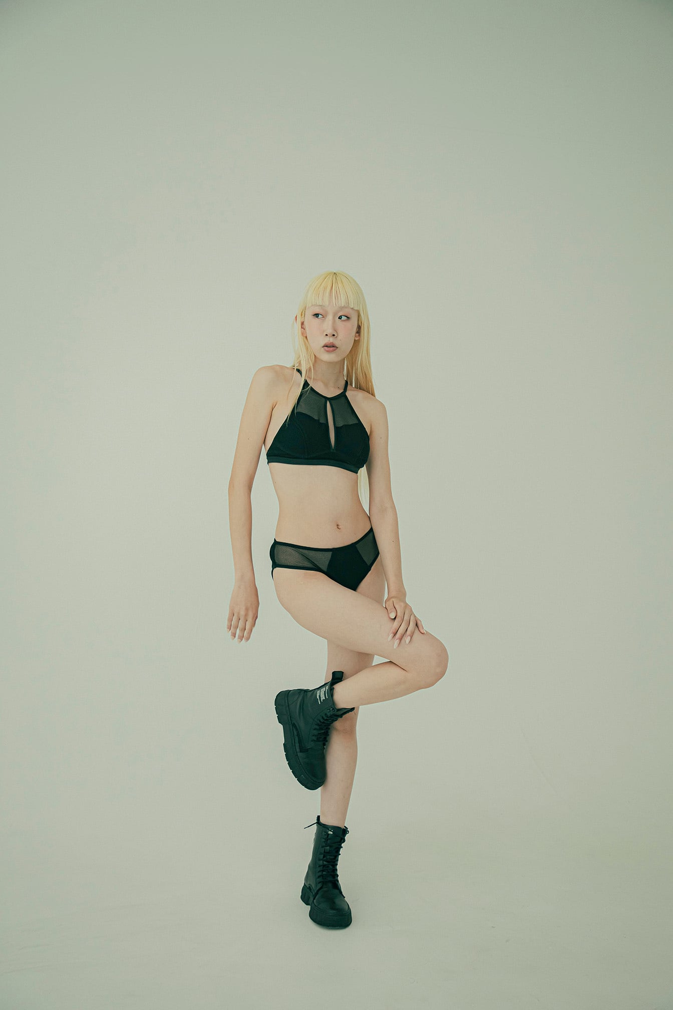 swimwear・フィッシュネットスイムショーツ | GEMINItale