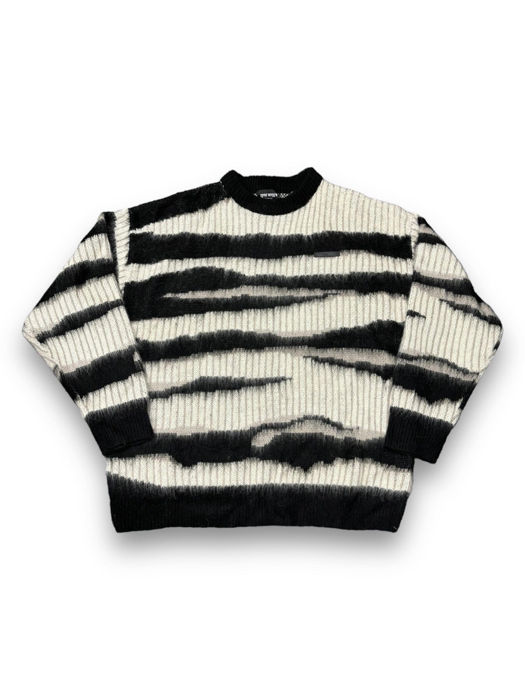 【PLANET STUDIO】zebra mohair knit①