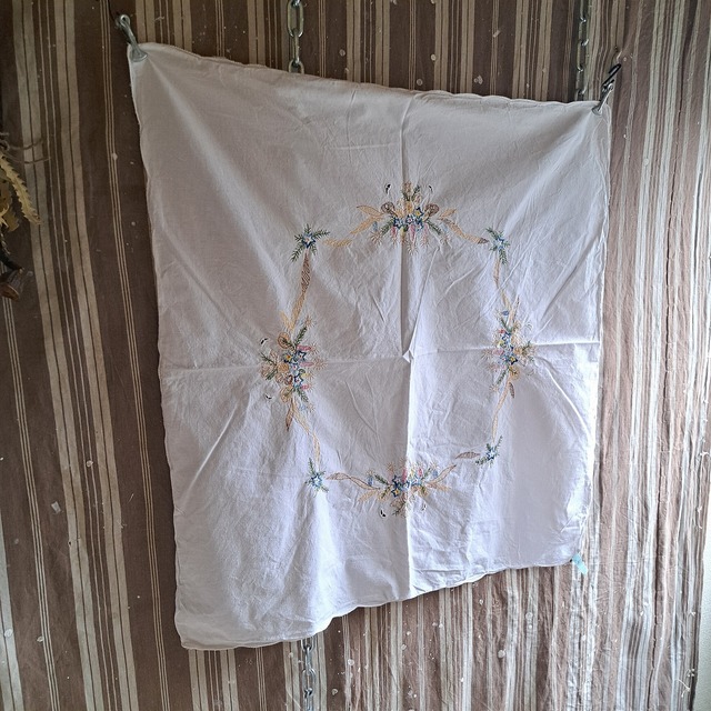 ヨーロッパ 刺繡クロス used [508154]