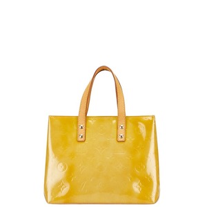 ルイ ヴィトン モノグラム ヴェルニ リードPM ハンドバッグ M91144 ベージュ パテントレザー レディース LOUIS VUITTON 【中古】