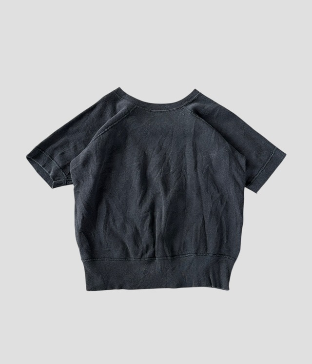 Vintage 60s Print Raglan Half Sleeve Sweat