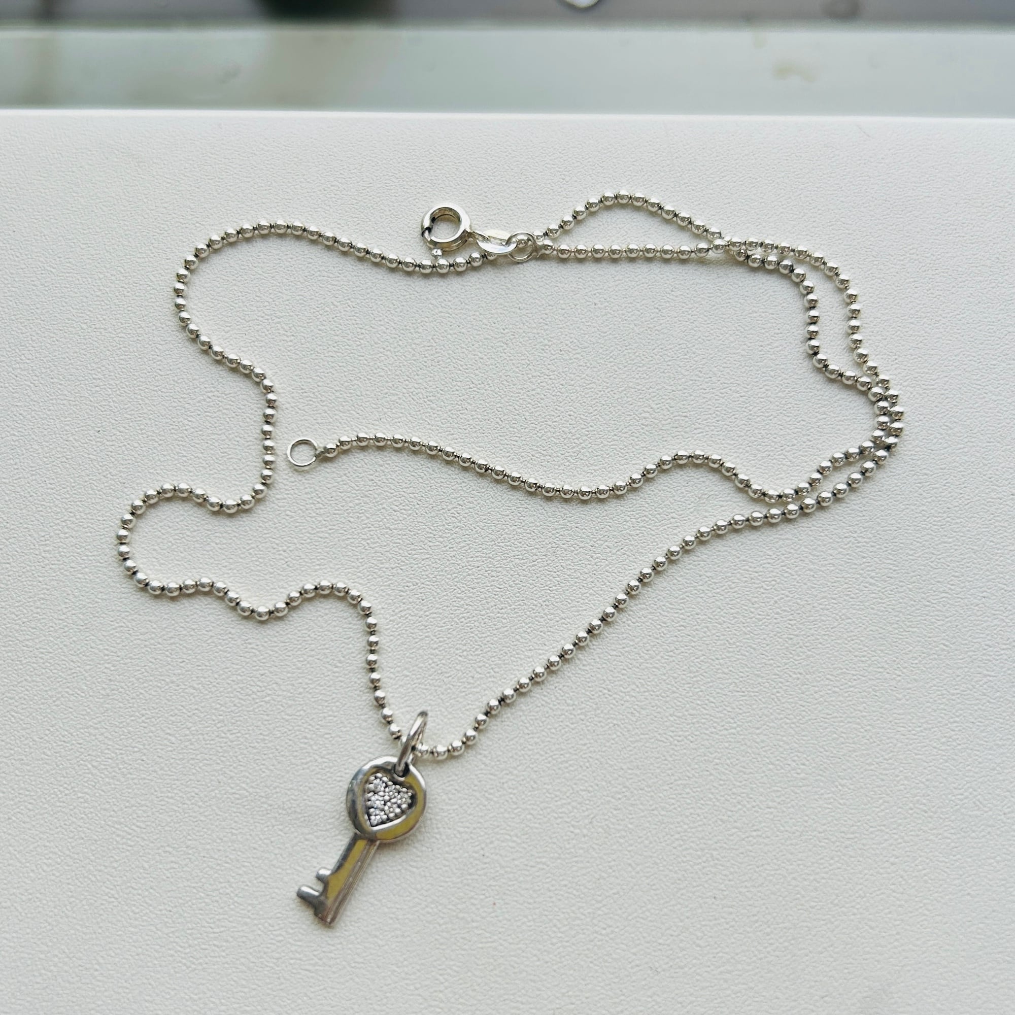 Old Stock フランスシルバー925 ミニKeyチャーム | Milo Antiques