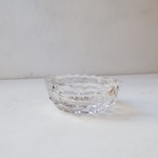 クリアガラスのアッシュトレイ