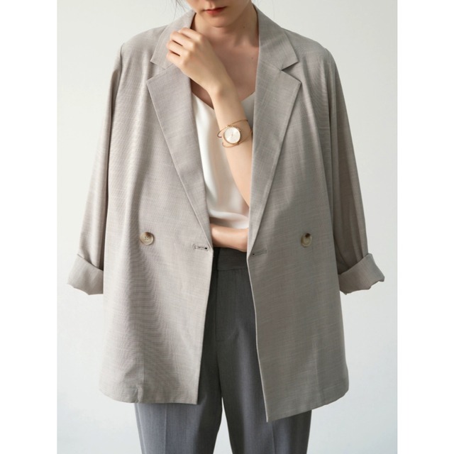 double button light jacket 00195
