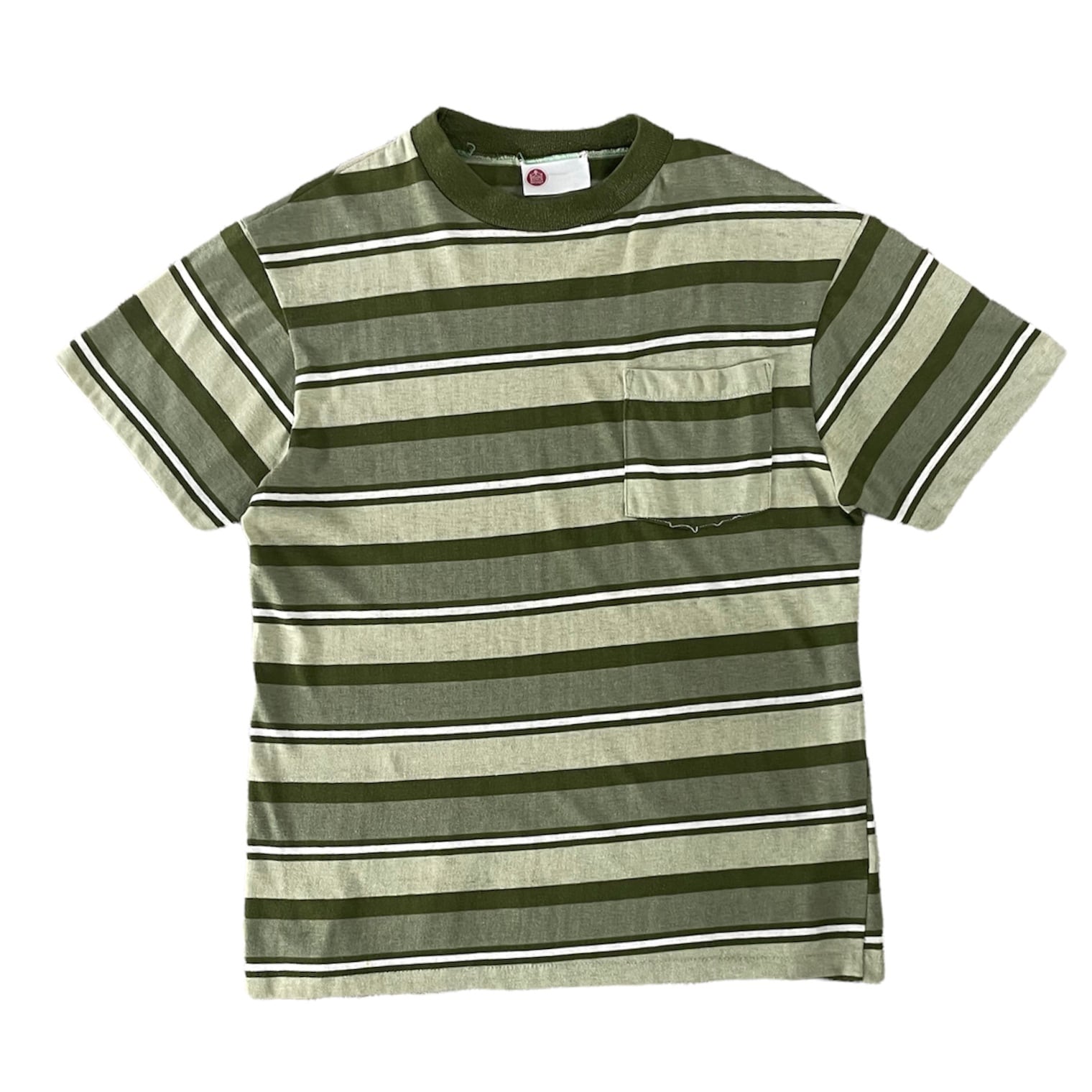 90s SEARS POCKET T SHIRT USA製 グリーン XXL - Tシャツ/カットソー