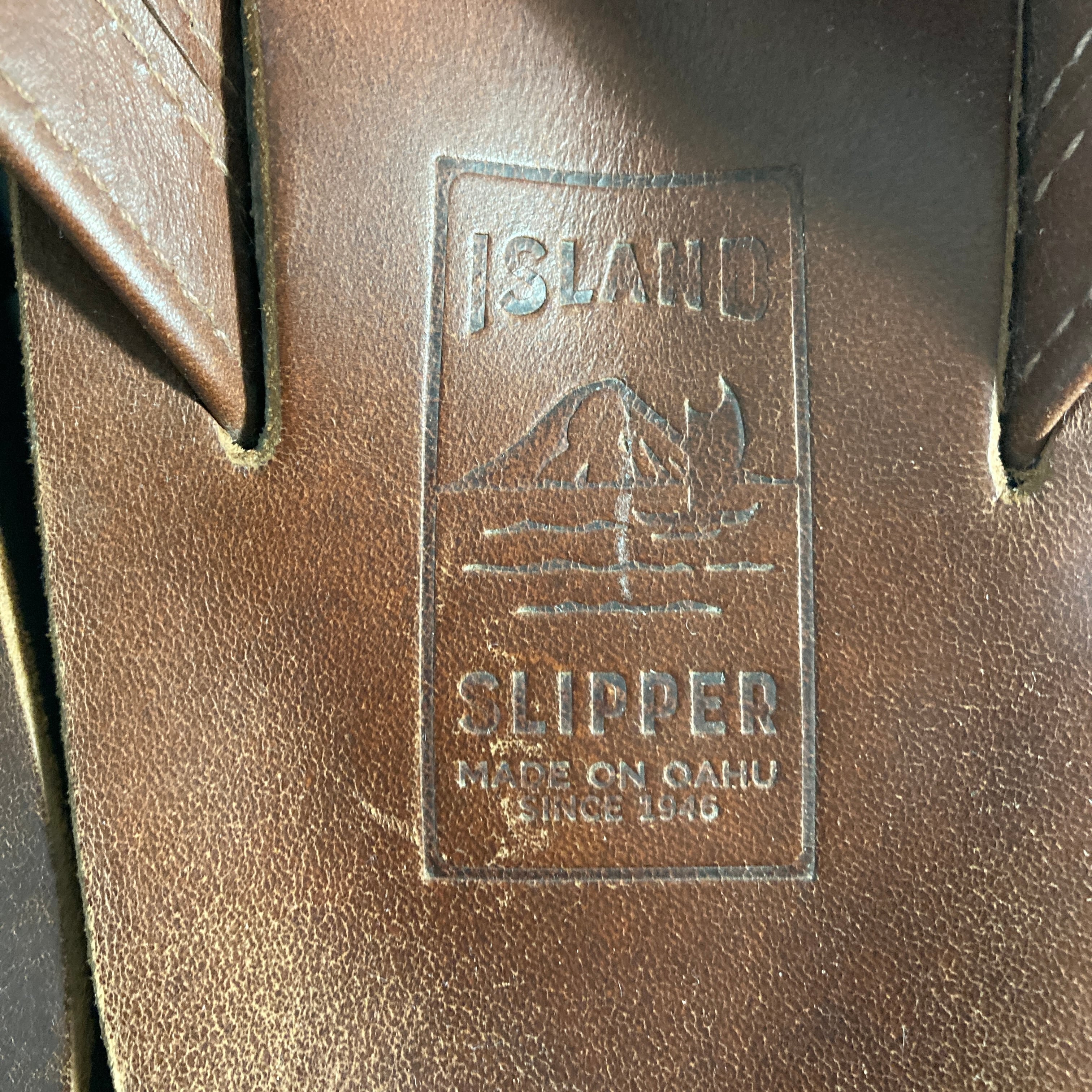HAWAII製 ISLAND SLIPPER アイランド スリッパ ホーウィン社製 クロム