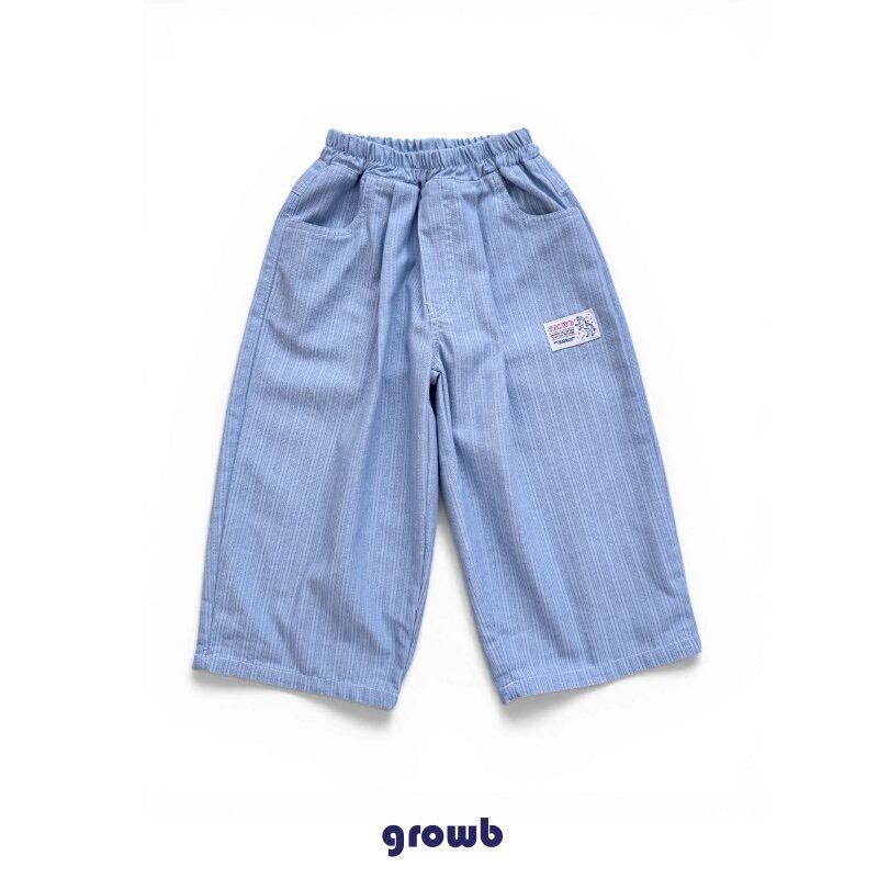 【予約】growb / バギーパンツ