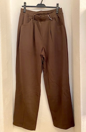 Sweat Wide Easy Pants　Chocolate