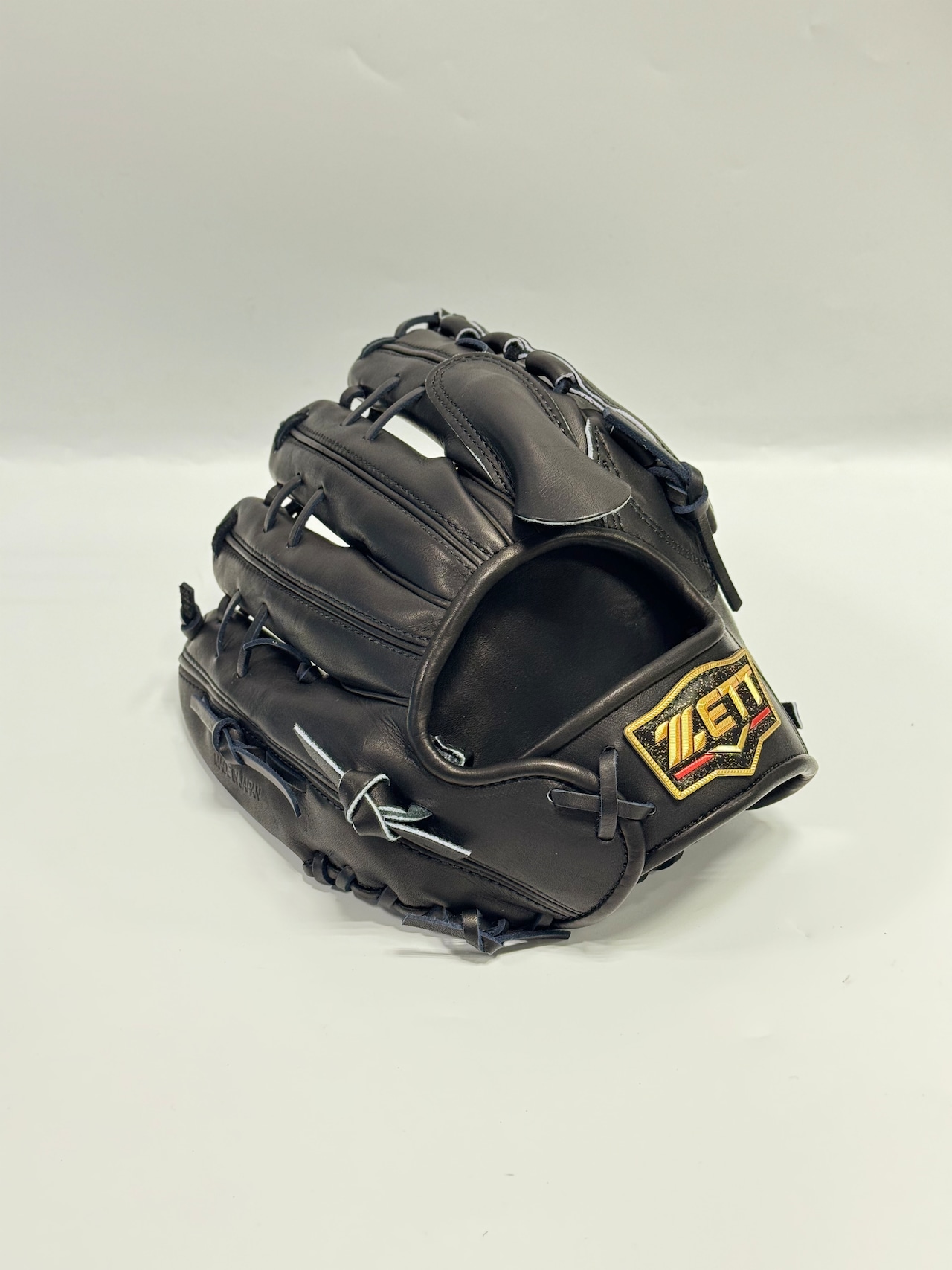 ZETT PROSTATUSーゼットプロステイタス michii supreme order 右投げ用 ゼットミチイオリジナルグラブ 右投げ用 691型 (今井達也選手モデル) ブラック×ブラック 88・画像3
