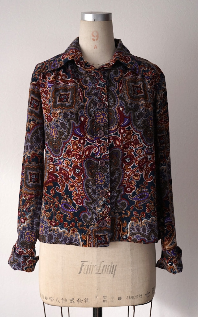 vintage paisley shirt