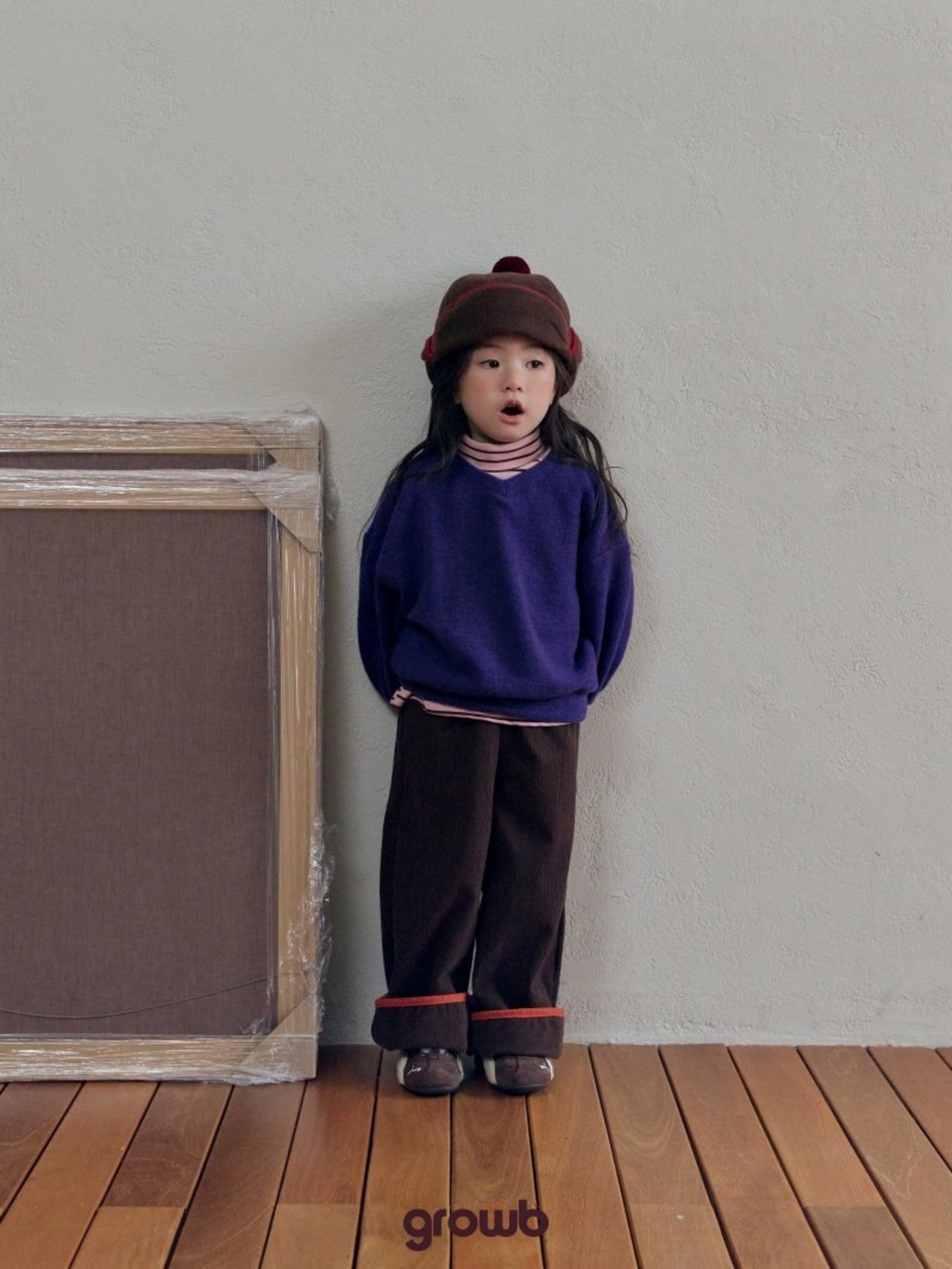 GROWB［取寄］pompom beanie 26winter