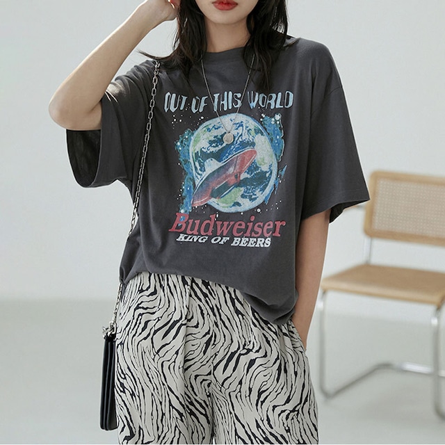 ヴィンテージ コスモ シャツ | Tシャツ ヴィンテージ風 レトロ 古着 韓国服