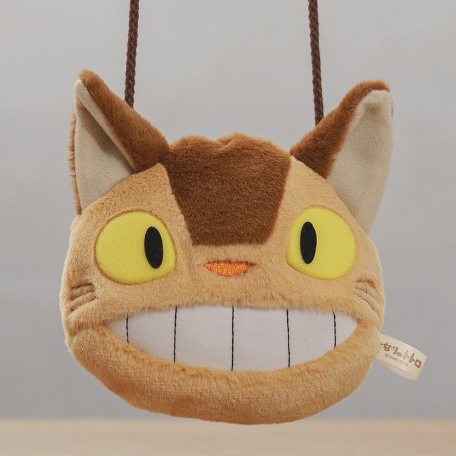 となりのトトロ　ふかふか がま口　ネコバス（9037）
