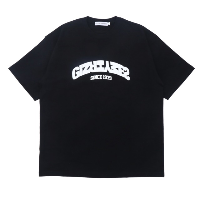 GINRHYMES / "FLIP LOGO GINRHYMES"T-SHIRTS/BLACK