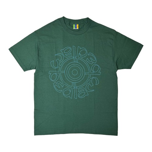 【Bedlam】Target Outline Forest Green Tee〈国内送料無料〉