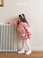 エリーモリー / ELLY MOLLY / モングリーカンカンスカート / 韓国子供服 / キッズ / 26winter〖取寄〗*3~11号*