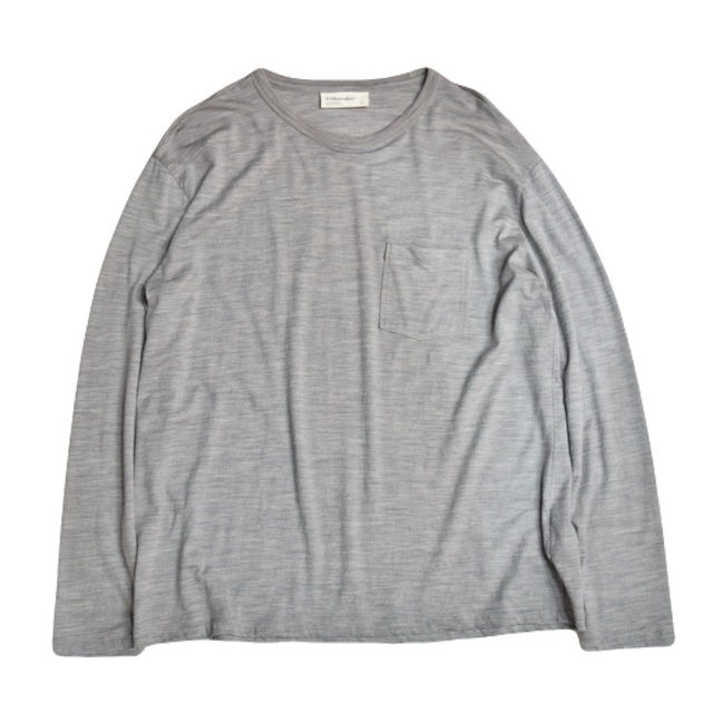 USED icebreaker L/S Merino Pocket T-shirt -Medium 02467