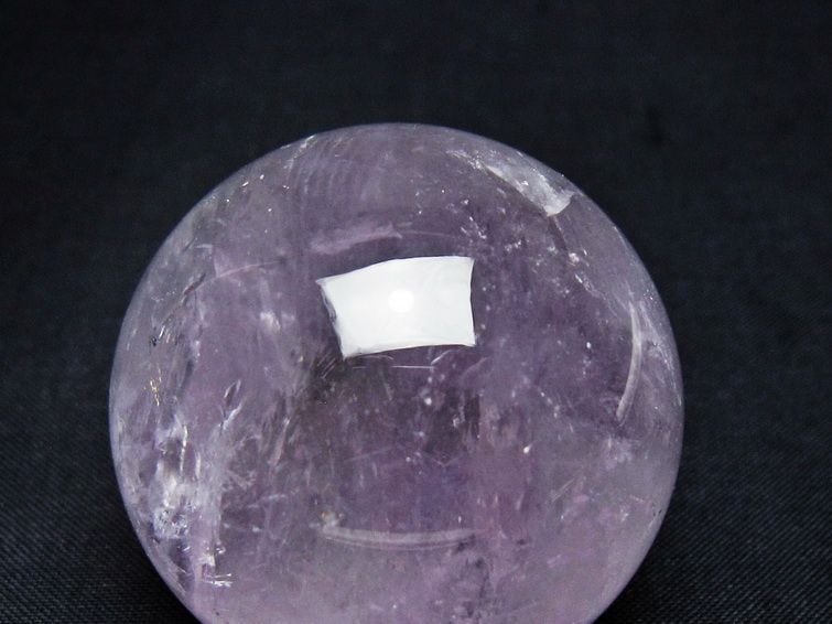 アメジスト 丸玉 44mm スフィア amethyst 置物 一点物 141-7319