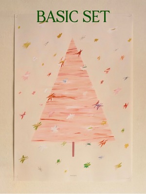 【BASIC SET】クリスマスツリータペストリー＋フレグランスミスト＋フレグランスタグ