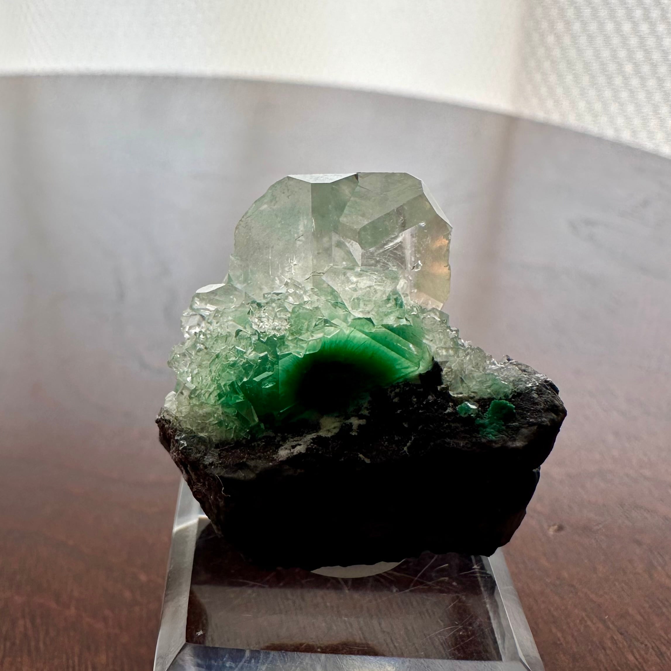カルサイト / マラカイト【Malachite in Calcite】ナミビア産