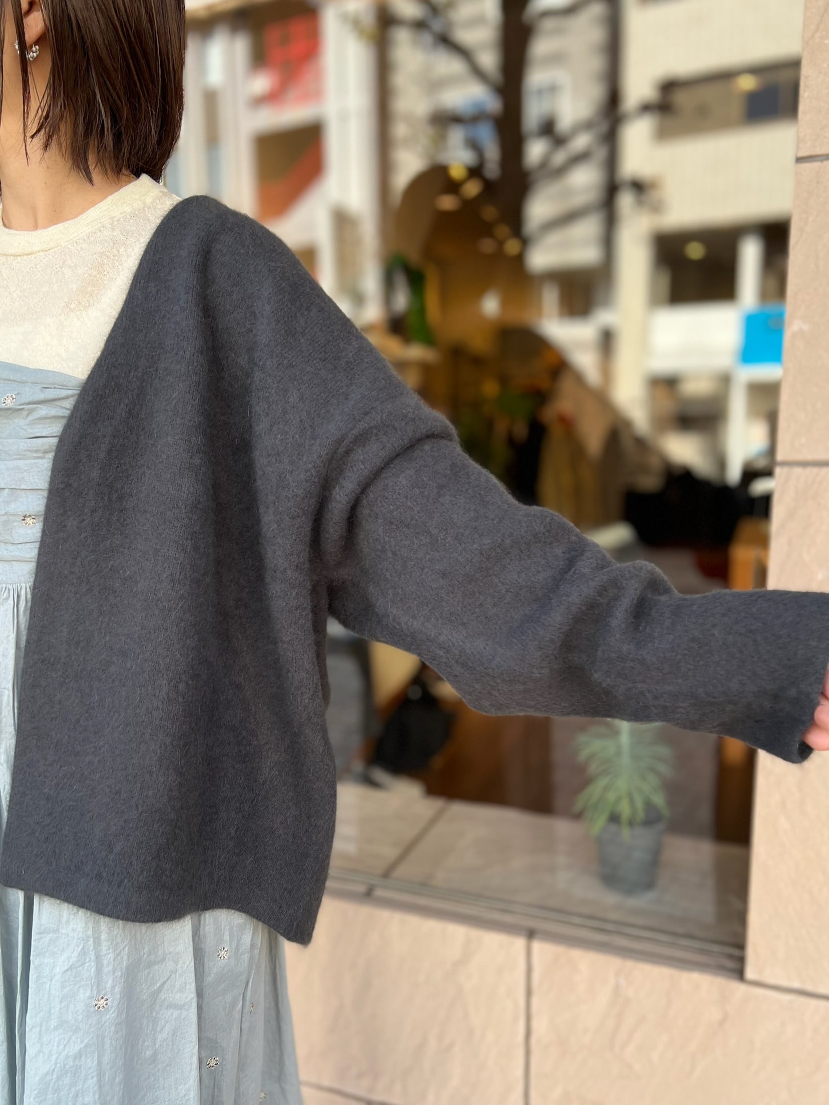 MICA&DEAL / ラクーンデュアルカーディガン | anouk