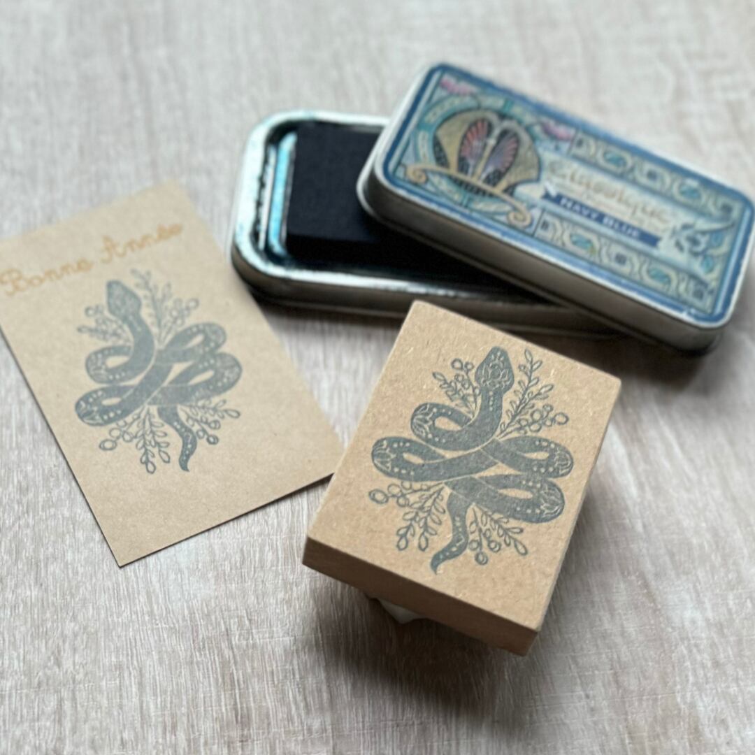 コピー：はんこ ハンコ かわいい イラスト キャラクター 年賀状 2025 巳 ヘビ へび 蛇 消しゴムはんこ スタンプ 普段使い ナチュラル おしゃれ