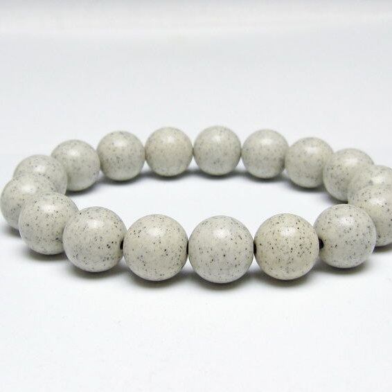 北投石 ブレスレット 12mm 一点物 メール便可 111-50124