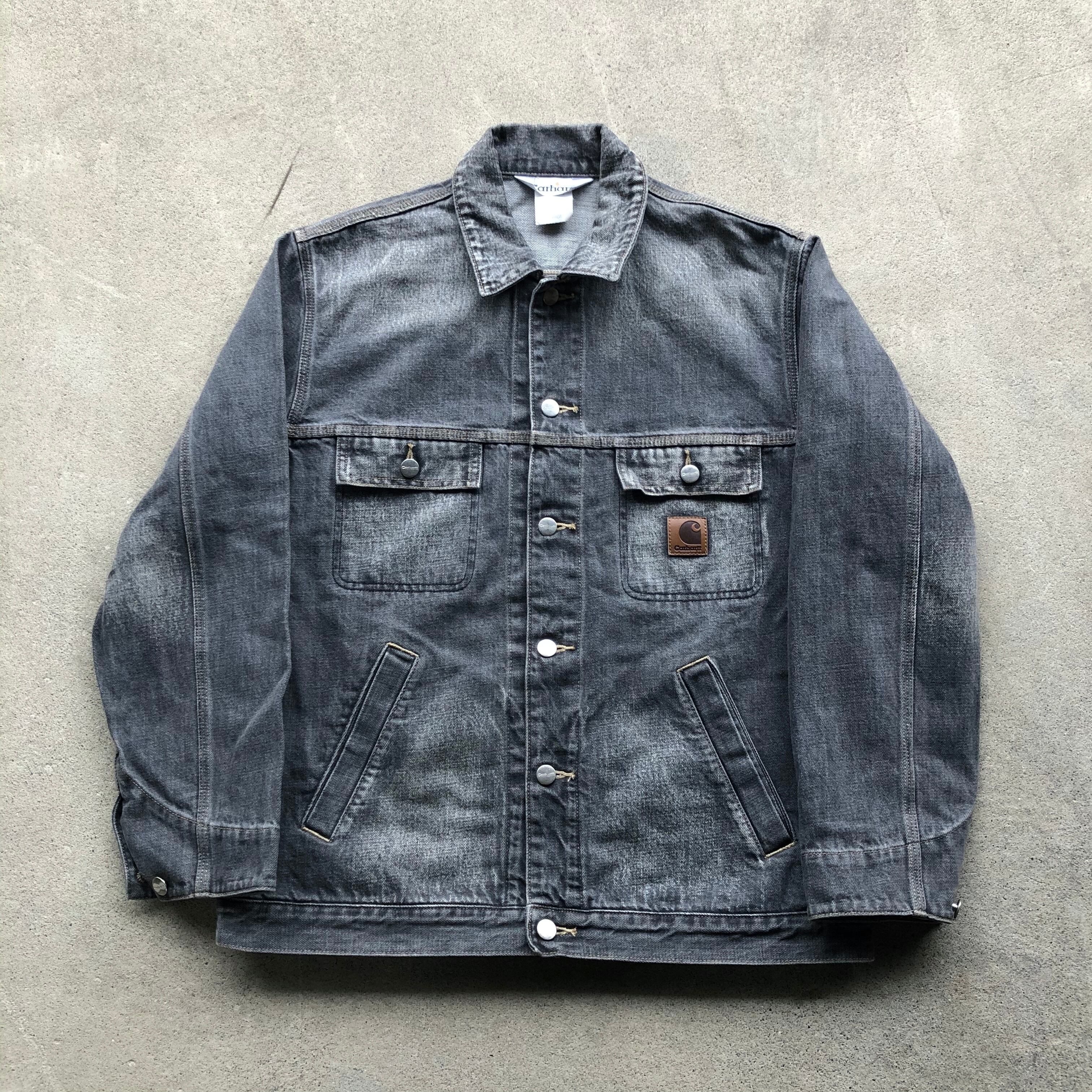 Carhartt カーハート ブラック デニムジャケット L | MasaHero