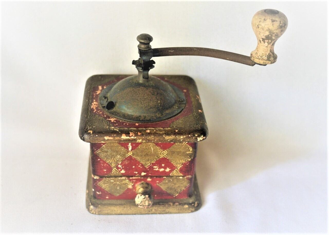 Florentine コーヒーミル フィレンツェ伝統工芸 赤