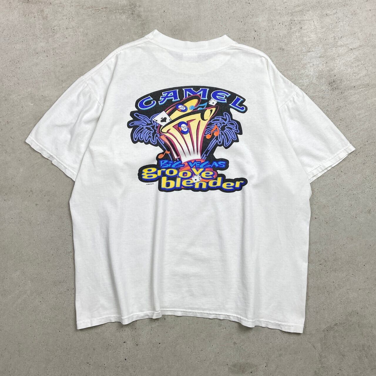 90年代 CAMEL キャメル タバコ アドバタイジングプリントTシャツ ポケT 
