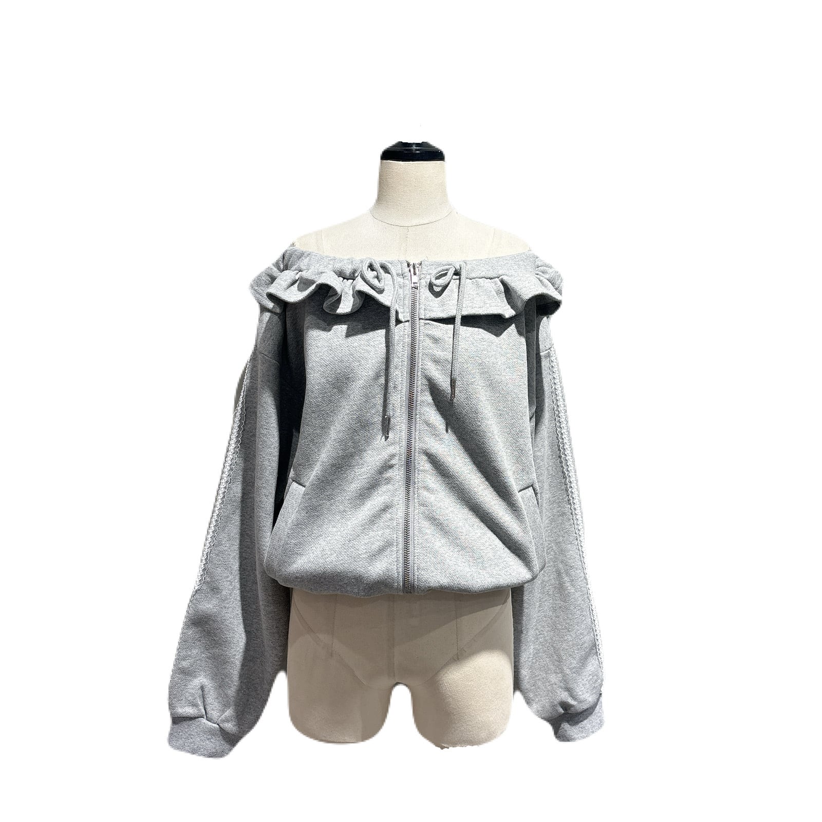 lilLilly オフショルフーディートップス lilLilly オフショルフーディートップス lilLilly オフショル