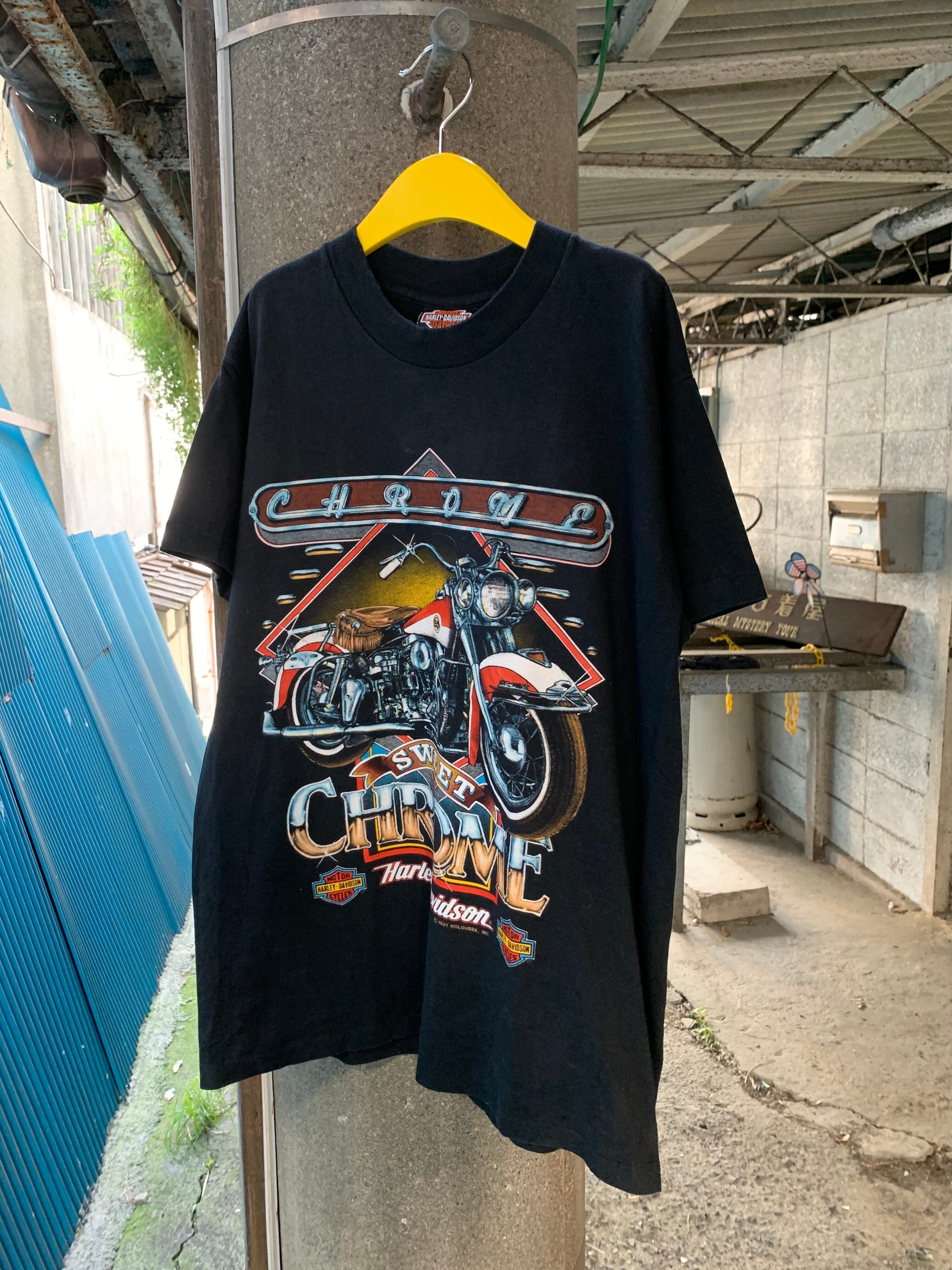 Harley-Davidson Tシャツ M HOLOUBEK ヴィンテージ