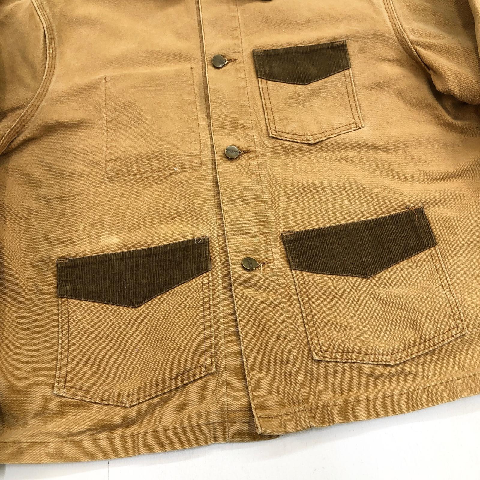 CARHARTT カーハート 70- 80年代 プリントタグ コーデュロイ 切替
