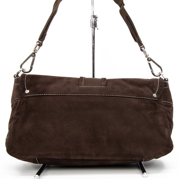 PRADA ショルダーバッグ 希少品 ブラウンレザー 限界価格・送料無料・良品】PRADA・プラダ・ショルダーバッグ(人気