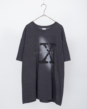 print T-shirt / "THE X FILES"
