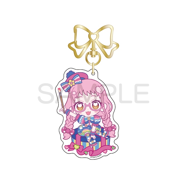 プリパラ きゃらっぴんアクリルキーホルダー あじみ