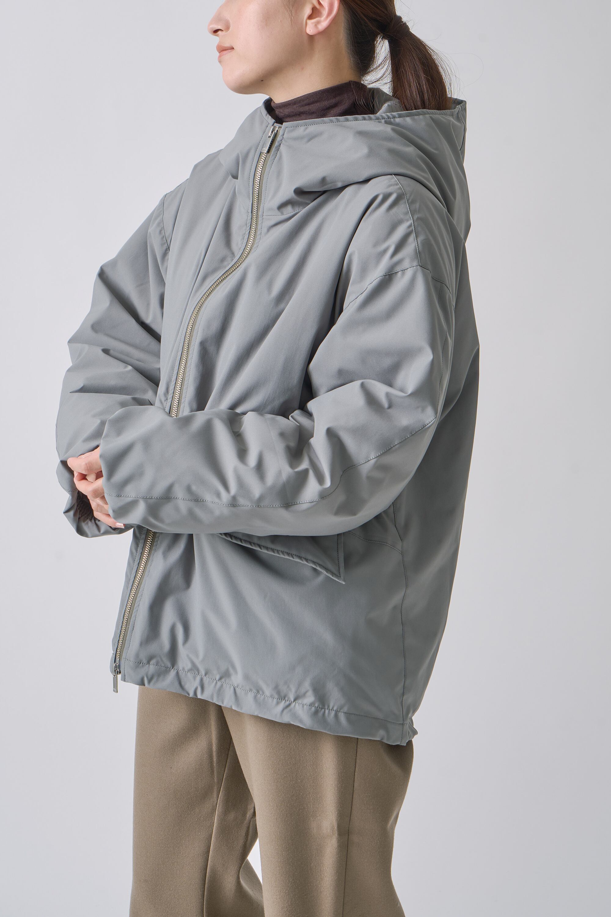 miffew(ミフュー) HOODED DOWN JACKET | hiina miffew(ミフュー) HOODED DOWN JACKET | hiina