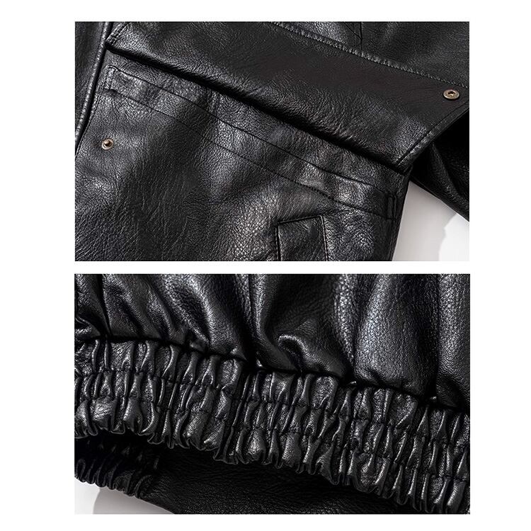 ★LOOSE BIKE WEAR STAND UP COLLAR TOP　　　A0871