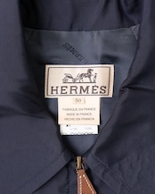 〈Hermès〉Zip Blouson