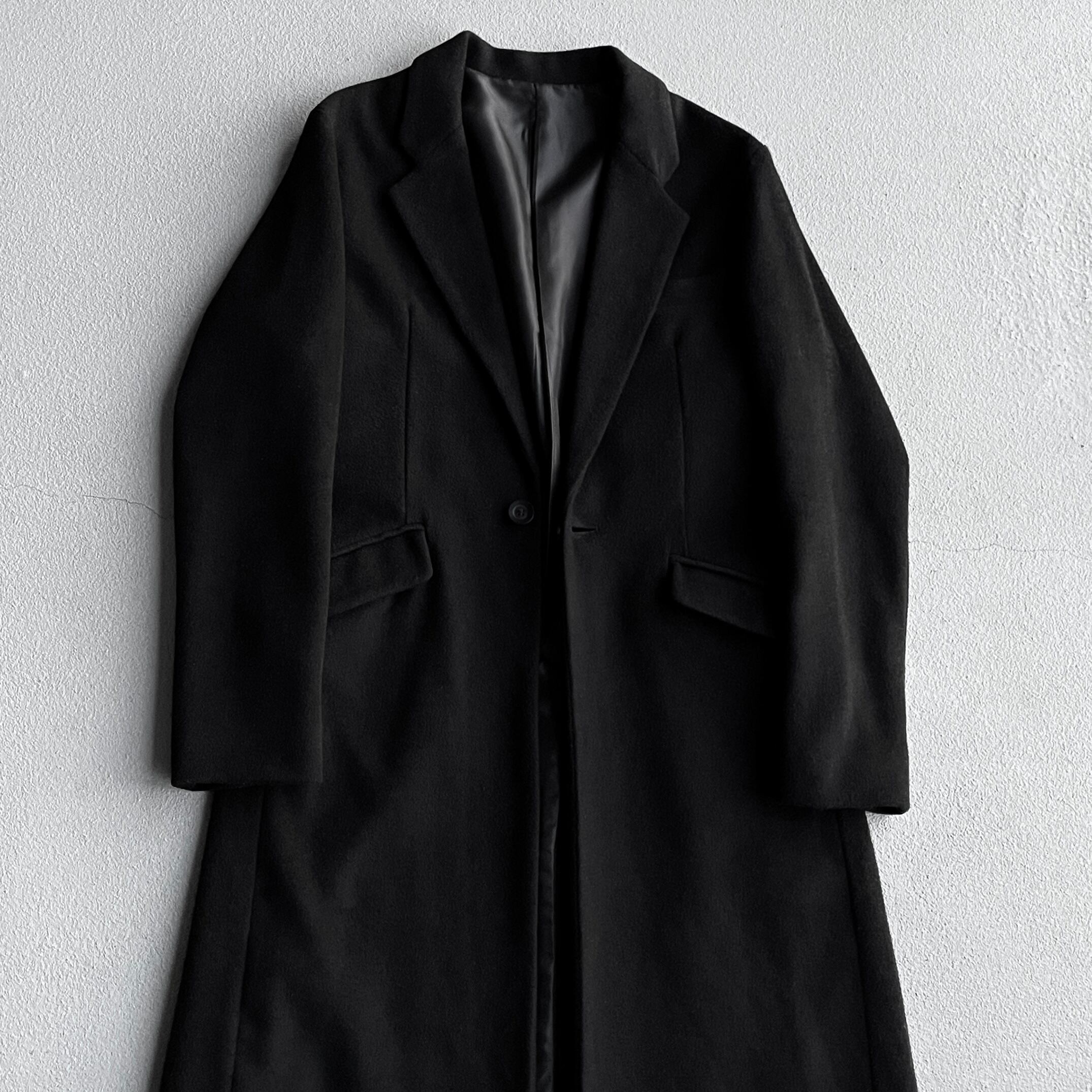 2000s archive NO ID. super long coat | lev.market - チェスターコート