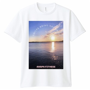 ANAPA SUNSET T-shirt (unisex)~front logo~【white】